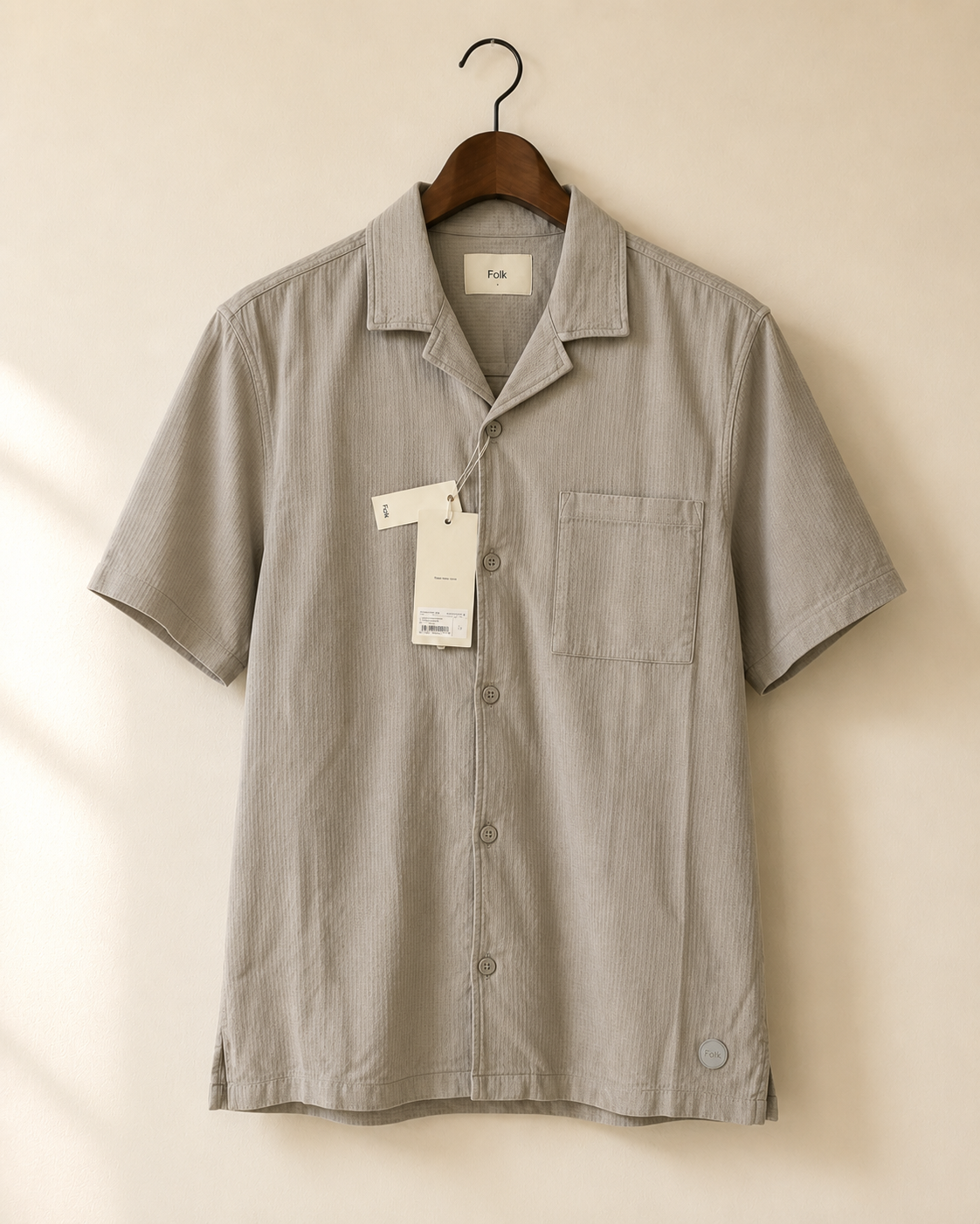 Folk Rice Revere Shirt - Mushroom