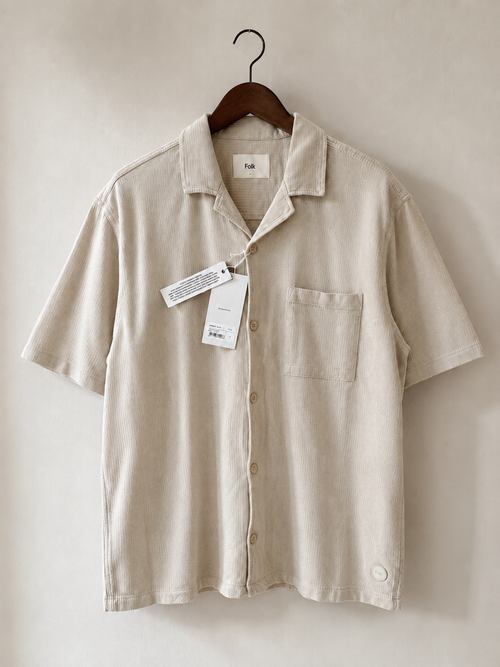 Folk Brown Textured Polo Shirt - front