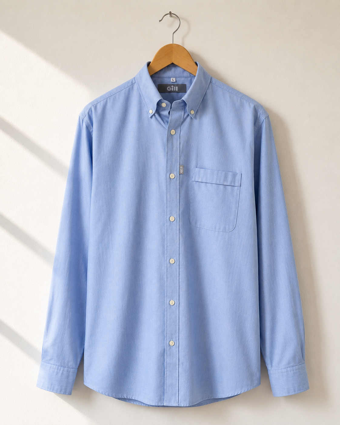 Gill Oxford Shirt Blue - back